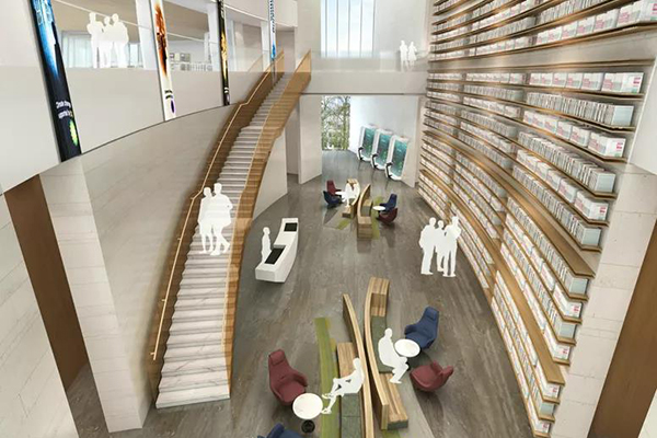 美女污网站展示家具案例丨杭州建德图书馆家具工程配套：以空间为载舟，寻找阅览之境